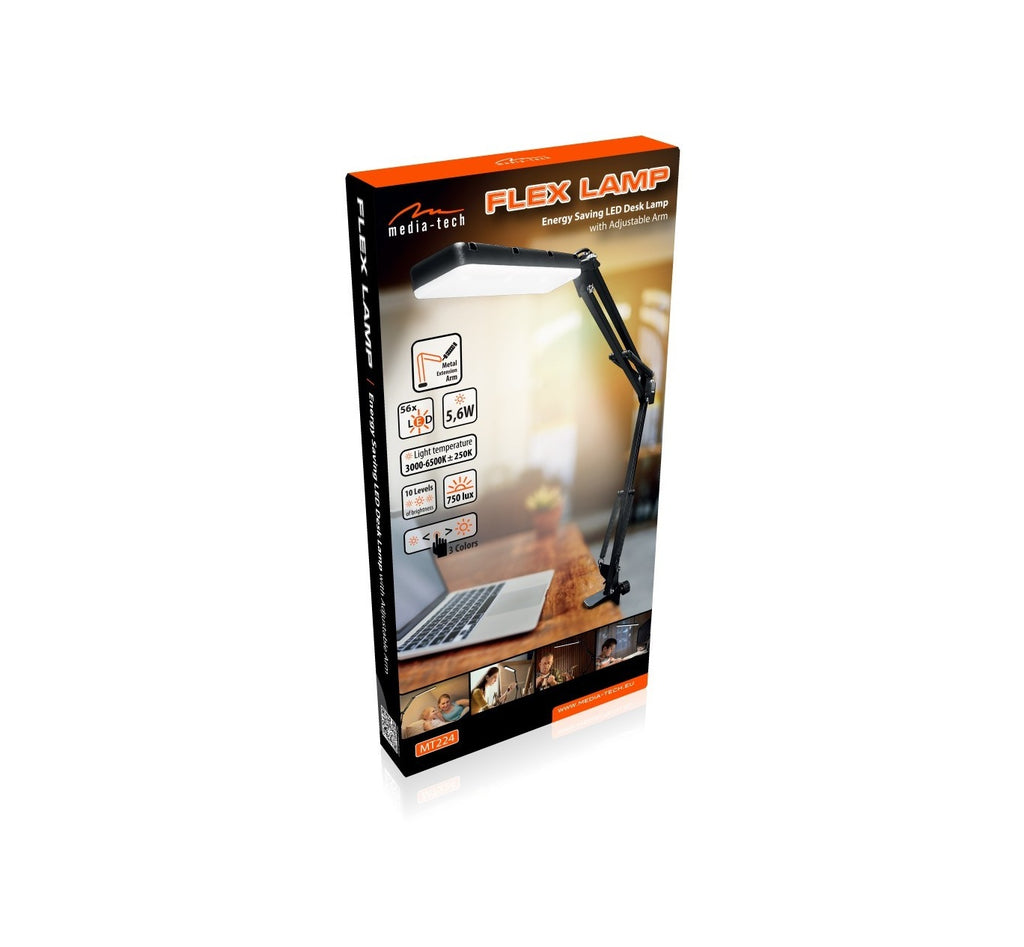 Media-Tech Lampka biurkowa FLEX LAMP MT224