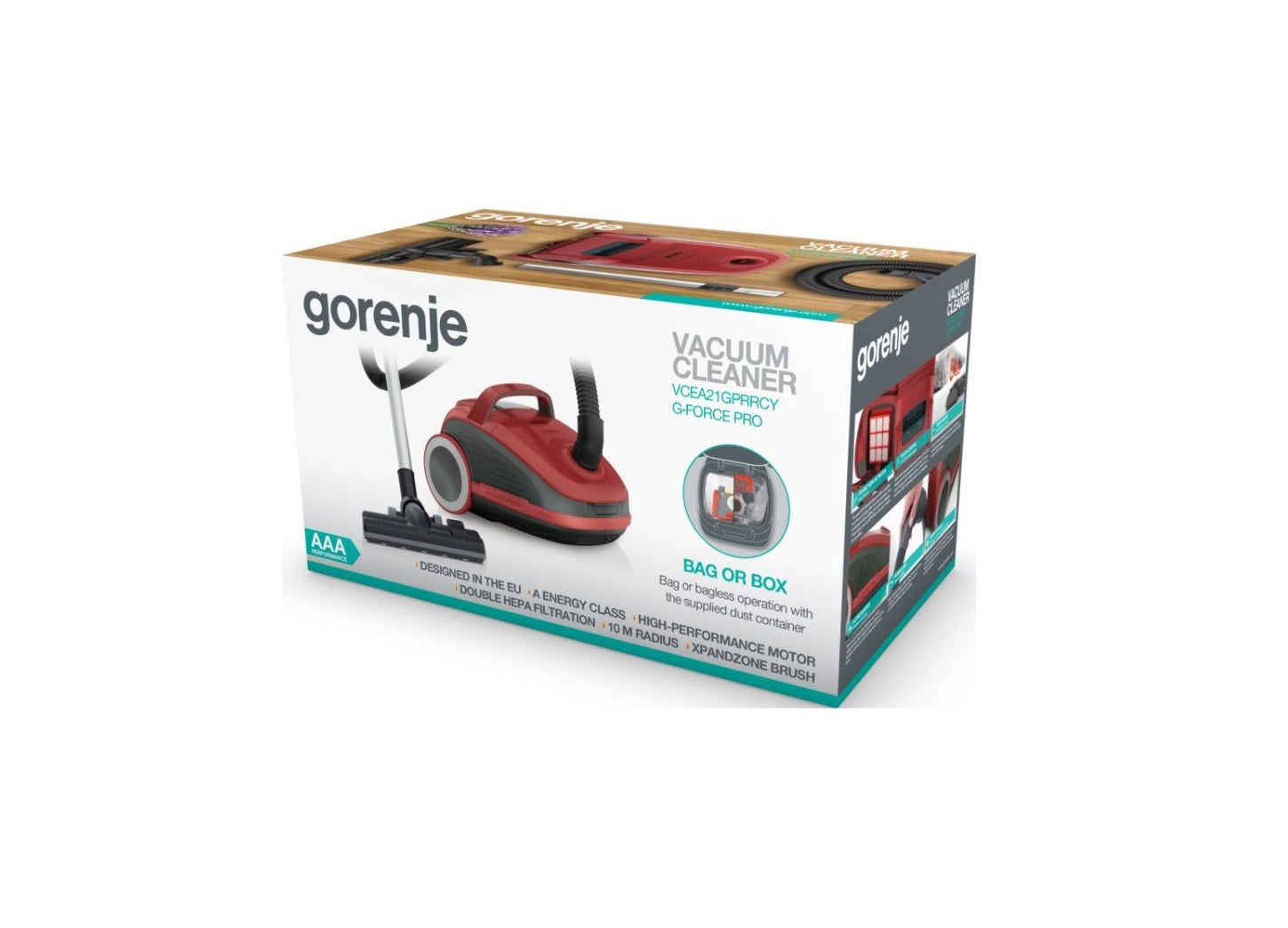 Gorenje Odkurzacz G Force Pro VCEA21GPRRCY