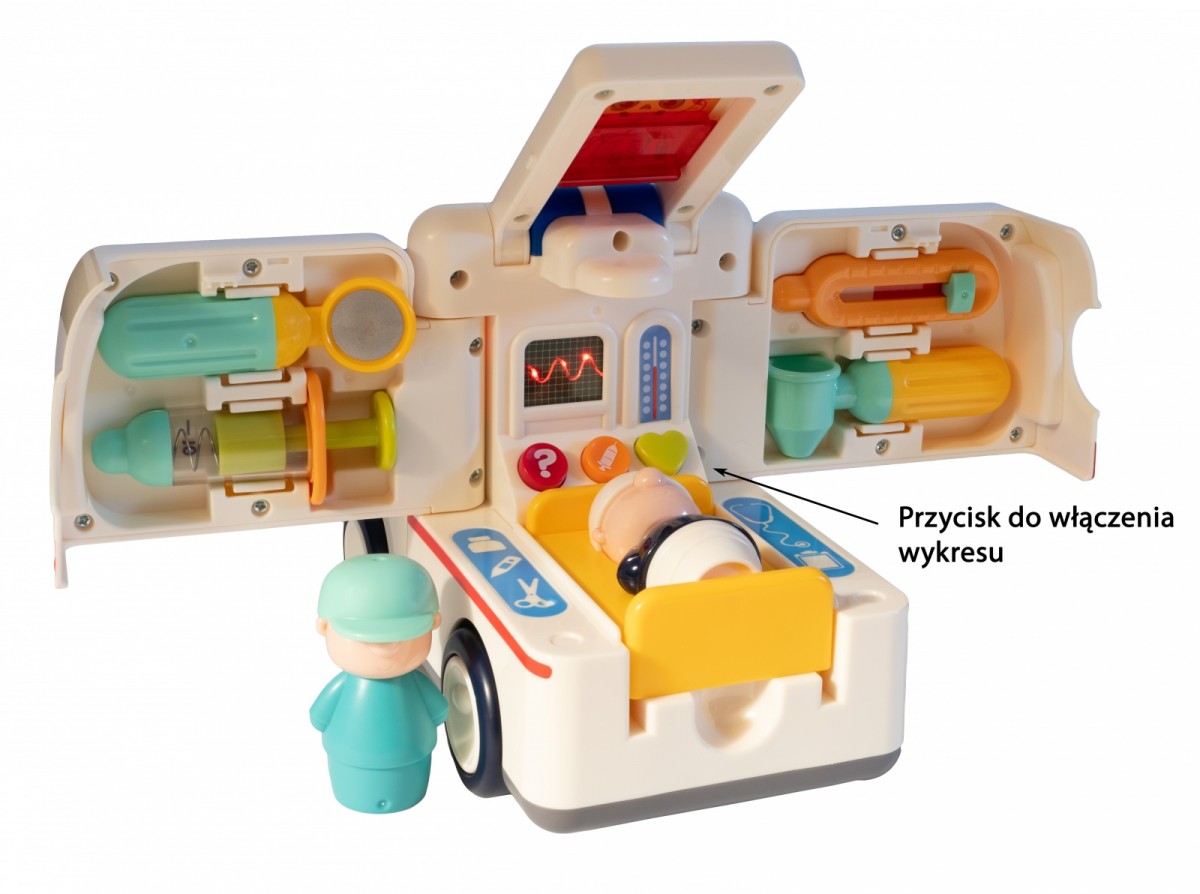 Smily Play Ambulans z muzyką i światłem